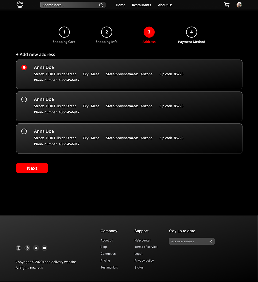UI Screen